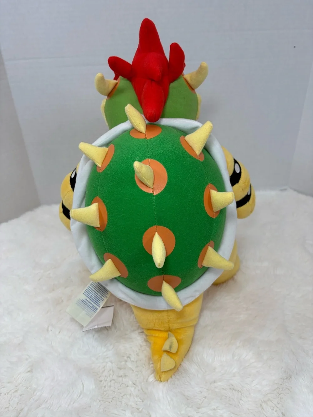 Build-A-Bear Super Mario Bowser King Koopa Nintendo Plush Stuffed Animal Toy 17”